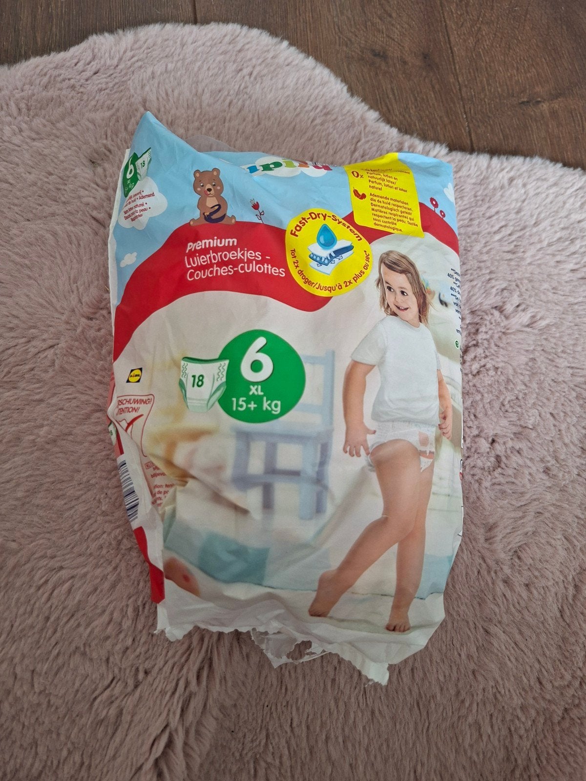 Luierbroekjes maat xl 15 kg +, Ophalen of Verzenden