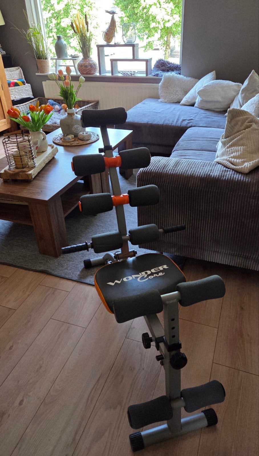 Wonder Core Smart Buikspiertrainer, Sport en Fitness, Ophalen, Gebruikt