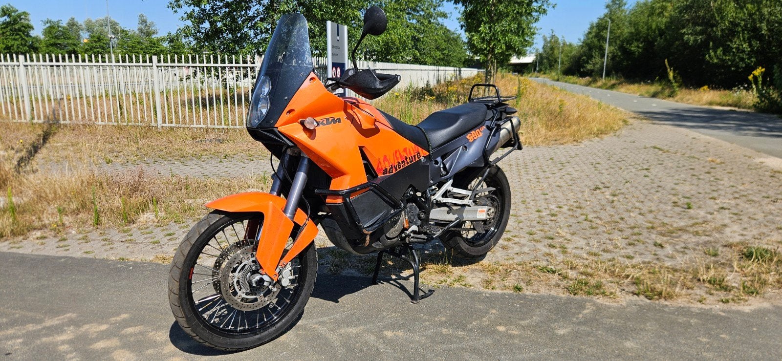 KTM 990 Adventure (2007) met kofferset, Motoren, 2 cilinders, Motorrijbewijs A, Gebruikt, Particulier