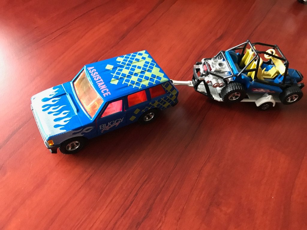 Majorette auto's Range Rover en Chevy van, Ophalen of Verzenden, Zo goed als nieuw, Auto