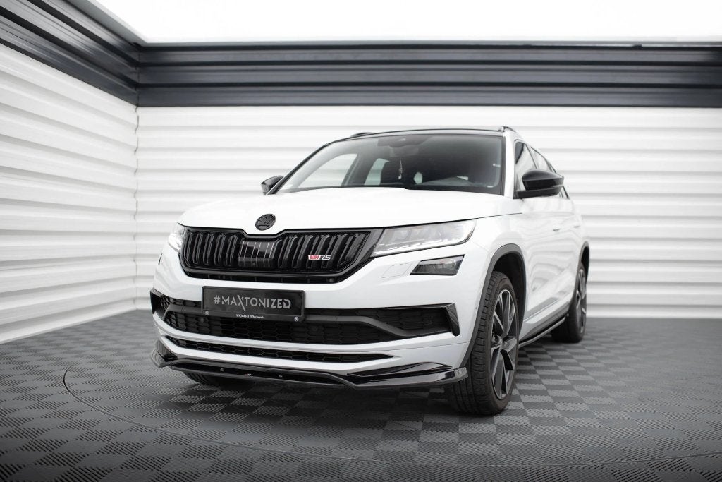Voorlip spoiler diffuser sidekirt - Skoda Kodiaq RS 17-21, Ophalen of Verzenden