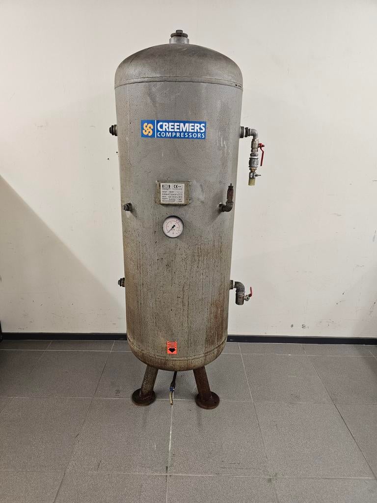 Creemers Compressors 250L Drukvat 11 Bar Verticale Perslucht, Ophalen, Creemers, Gebruikt, Creemers