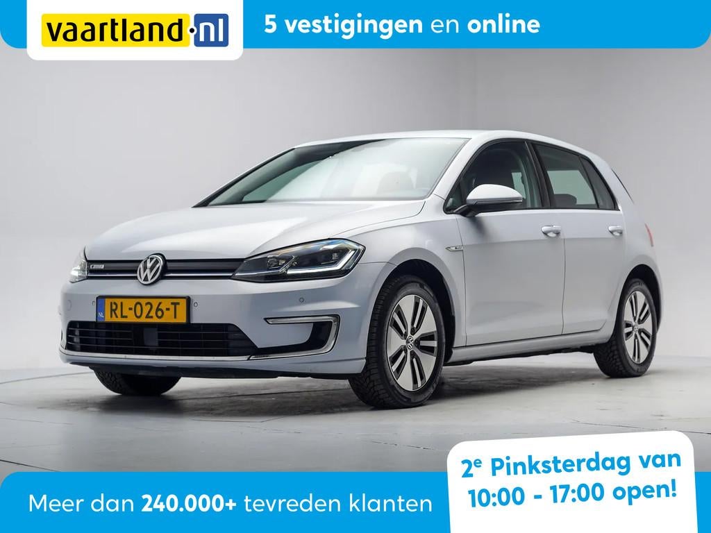 Volkswagen Golf E-Golf [ LED Adapt.cruise Navigatie], Automaat, Gebruikt, Wit, Golf