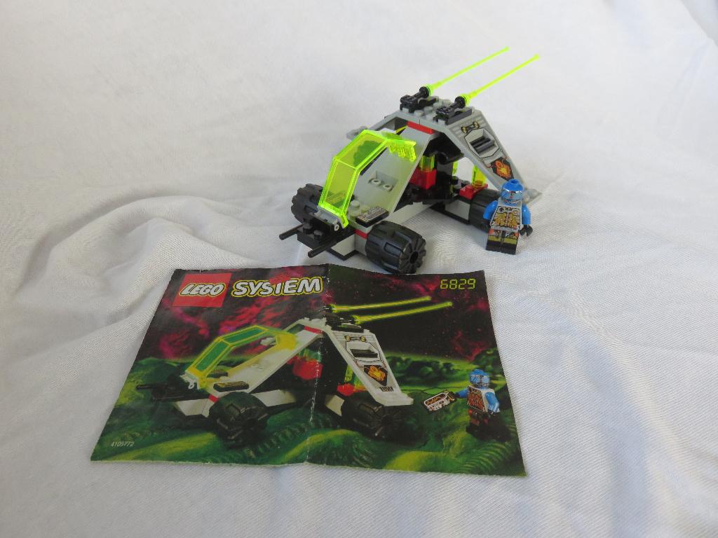 Lego space ufo, set 6829 radon rover, Compleet, Gebruikt, Lego, Ophalen of Verzenden