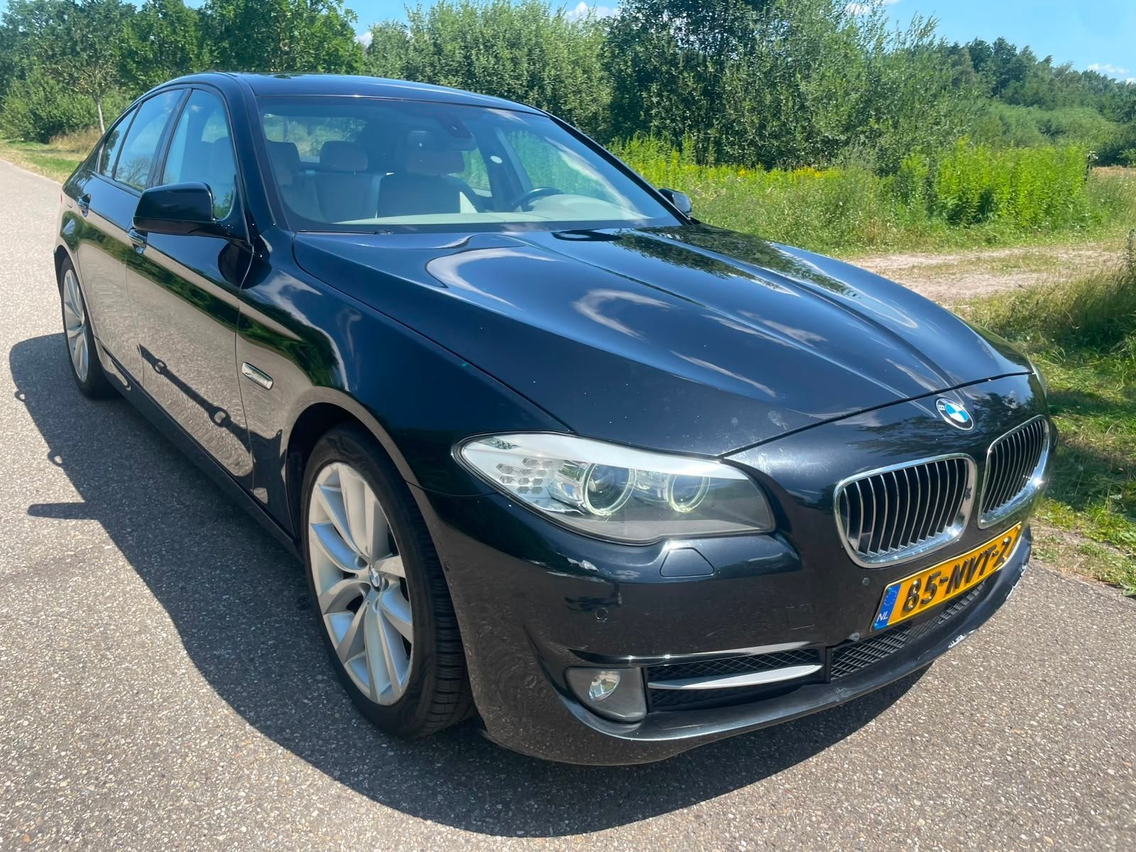 BMW 5-serie 525d High Executive, Auto's, Automaat, Euro 5, Achterwielaandrijving, Gebruikt
