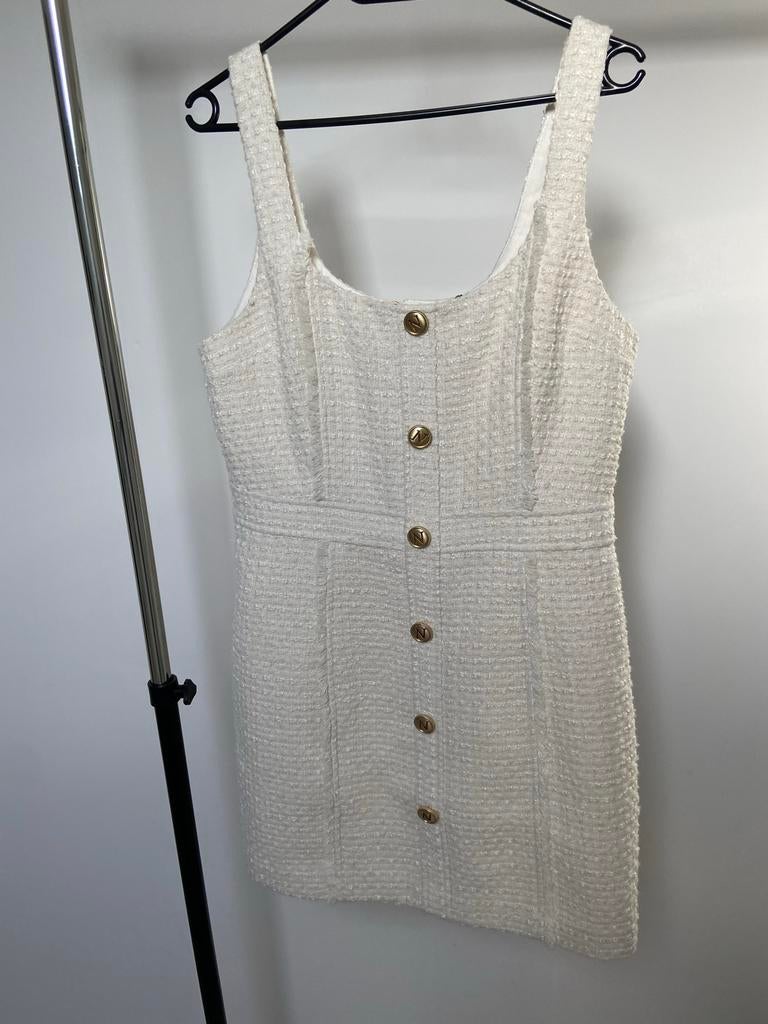 Nikkie Jurk - Nieuw met kaartjes, Kleding | Dames, Jurken, Maat 38/40 (M), Wit, Nieuw, Ophalen of Verzenden