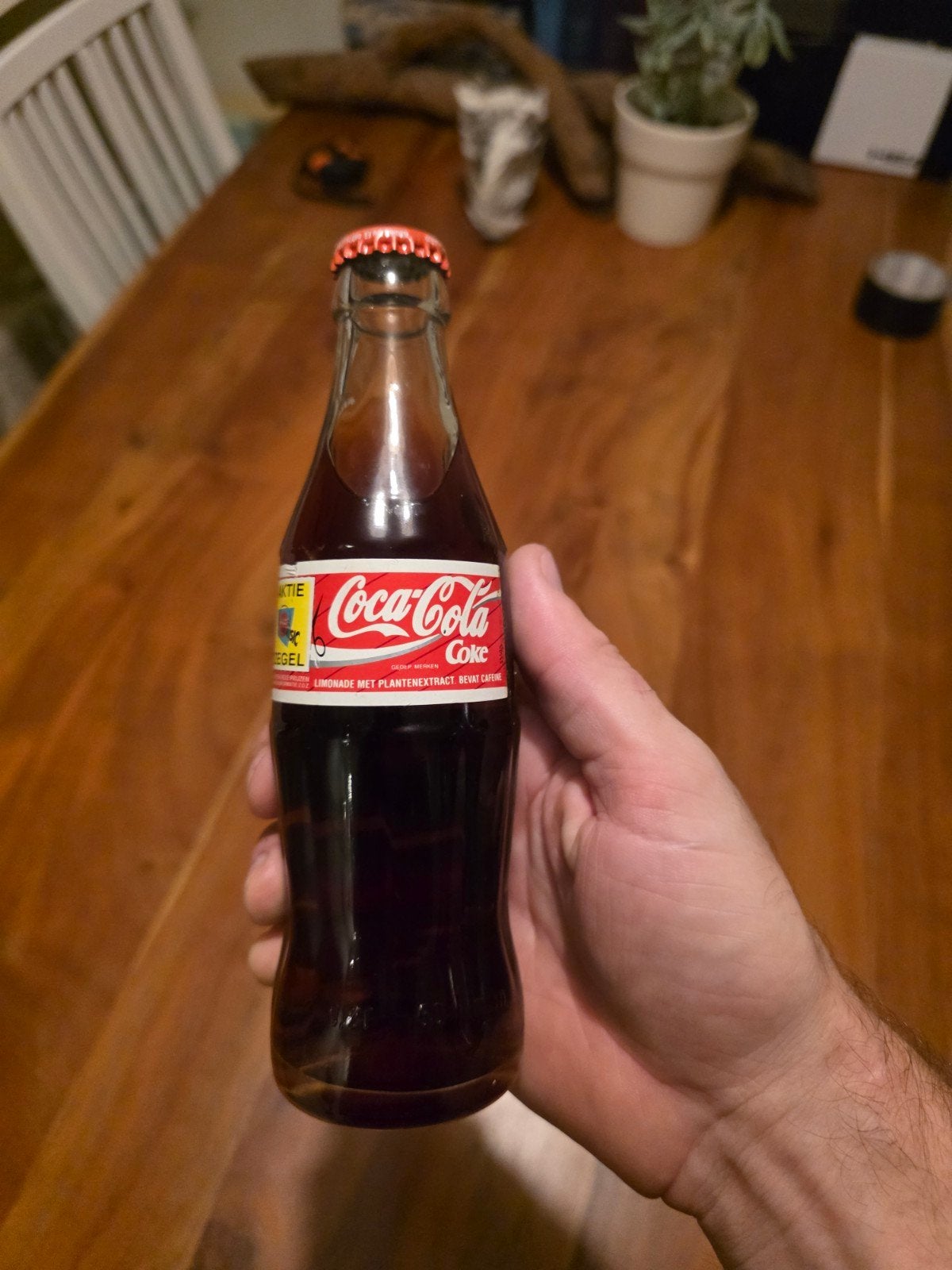 Vintage Coca-Cola flesje - collectors item, Ophalen of Verzenden, Gebruikt