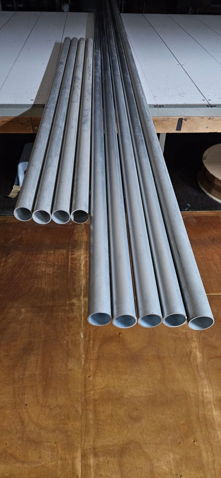 aluminium buizen restant partij, Ophalen, 6 meter of meer, Overige typen, Nieuw