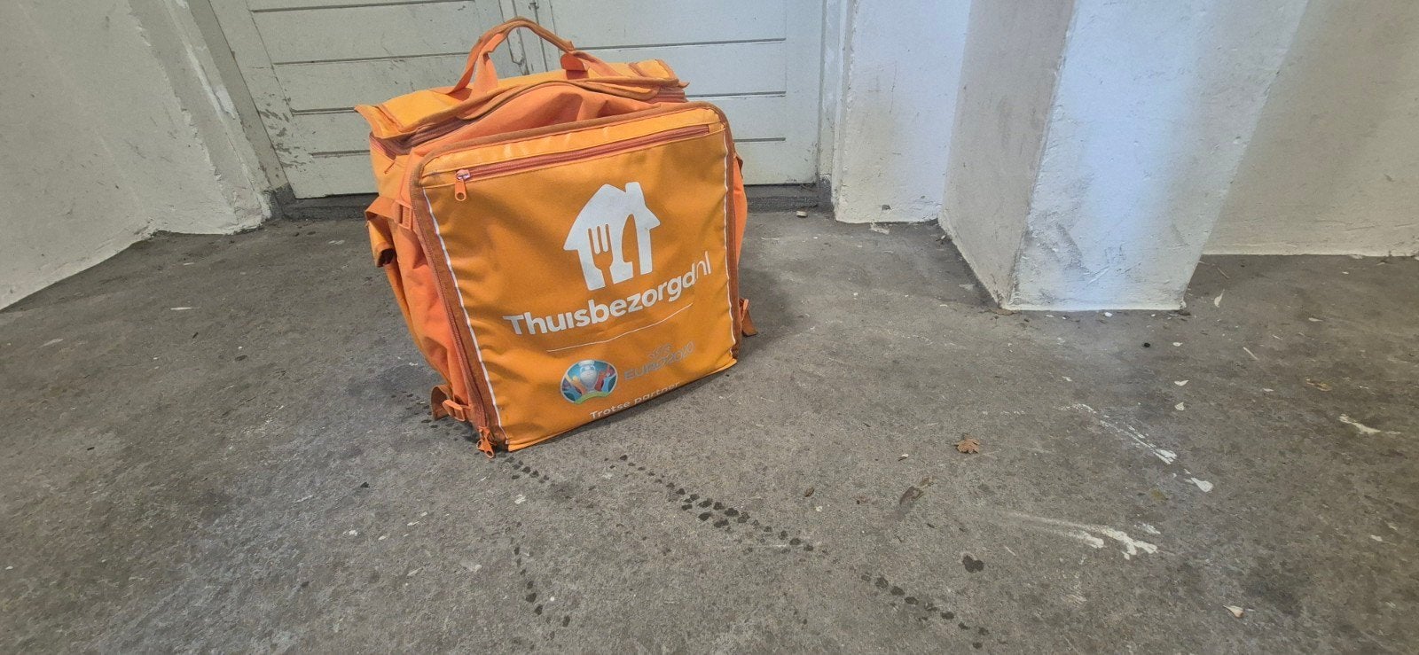 Thuisbezorgd Bezorgtas 2020, Ophalen, Gebruikt, Thuisbezorgd