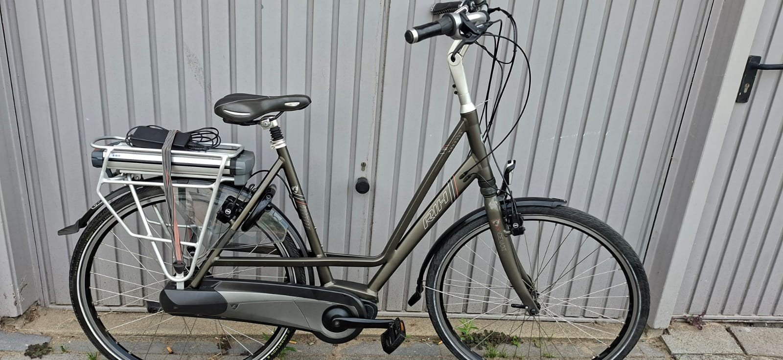 RIH X-OMEGA 3 Middenmotor Elektrische Fiets 500 Watt accu 57, 53 tot 56 cm, Versnellingen, Zo goed als nieuw, Ophalen