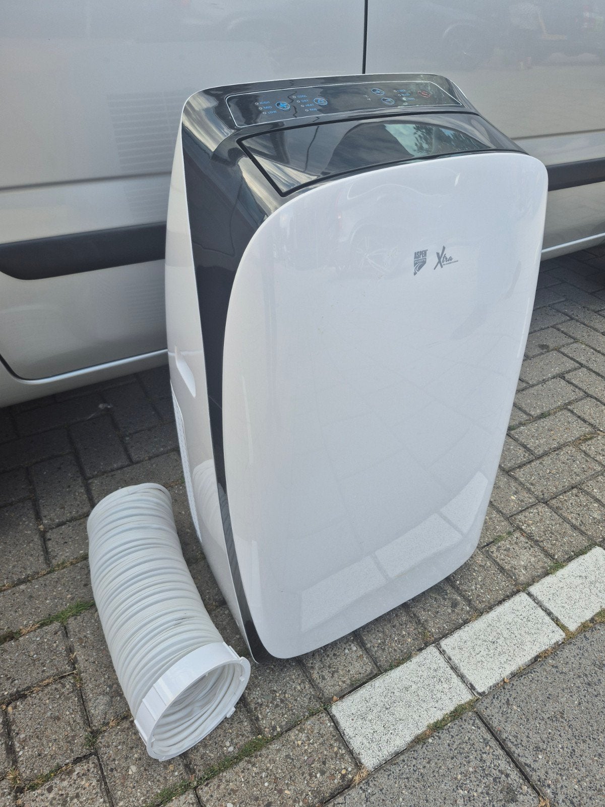 Aspen Xtra Mobiele Airco AX3001/1-COOL ONLY, Ophalen, Gebruikt, Minder dan 60 m³, 3 snelheden of meer