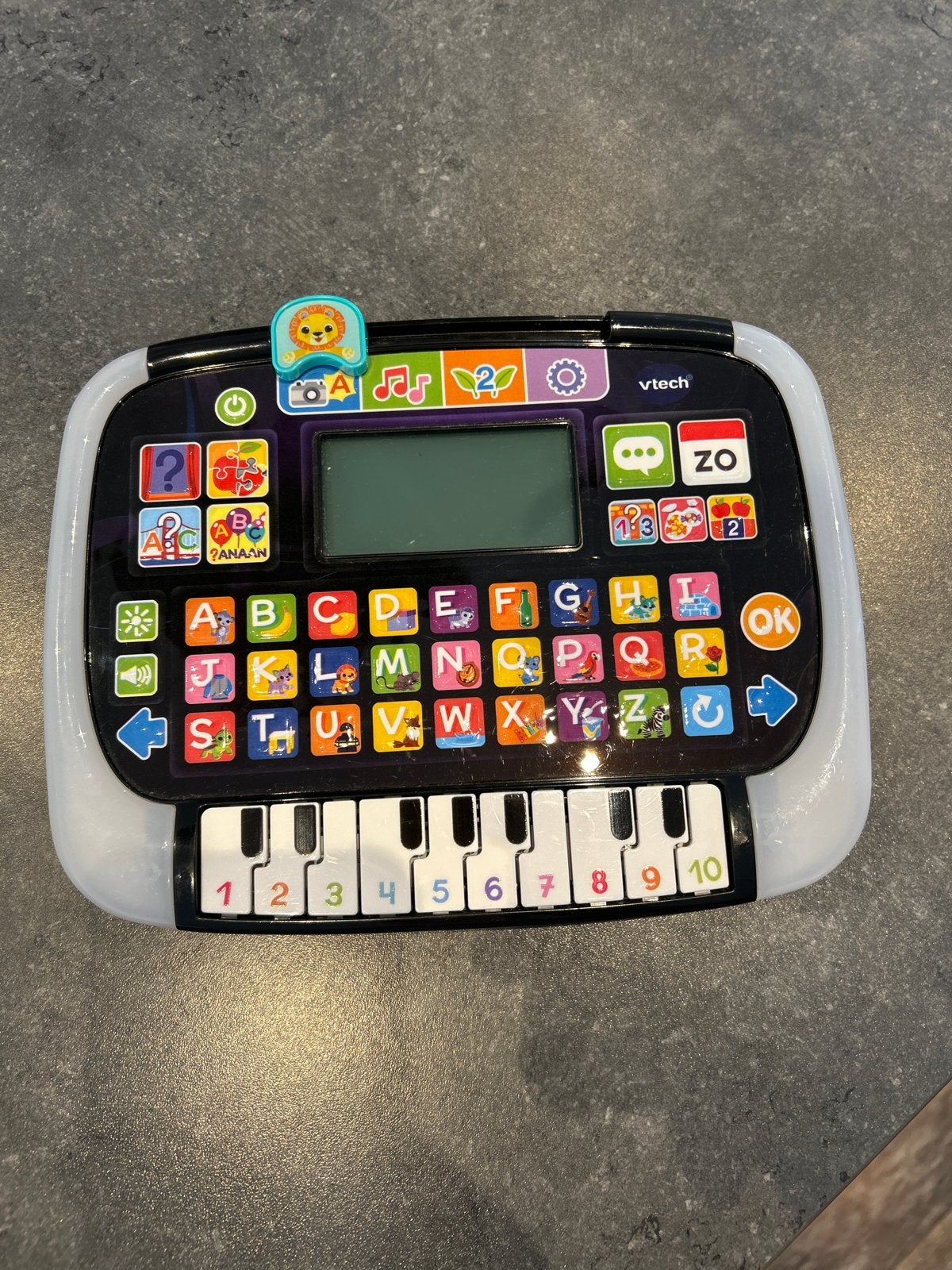 VTech Laptop met geluid en licht, Ophalen of Verzenden, Gebruikt, Overige typen, Met licht