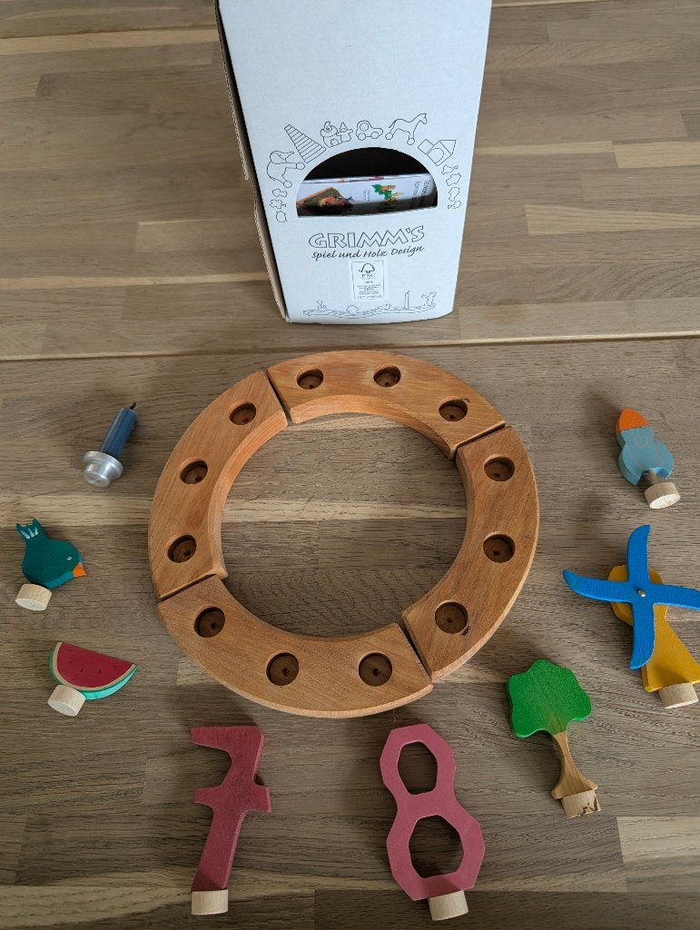Grimm Feest Ring, Ophalen of Verzenden, Zo goed als nieuw, Overige typen
