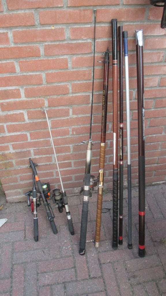 vishengels, Ophalen, Gebruikt, Werphengel