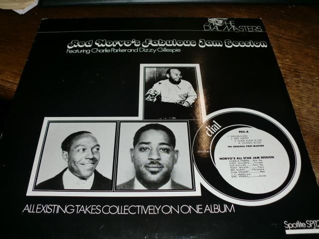 Charlie Parker/Dizzy Gillespie  Jam Session 1945 Spotlite lp, Gebruikt, Ophalen of Verzenden, 1940 tot 1960, 12 inch