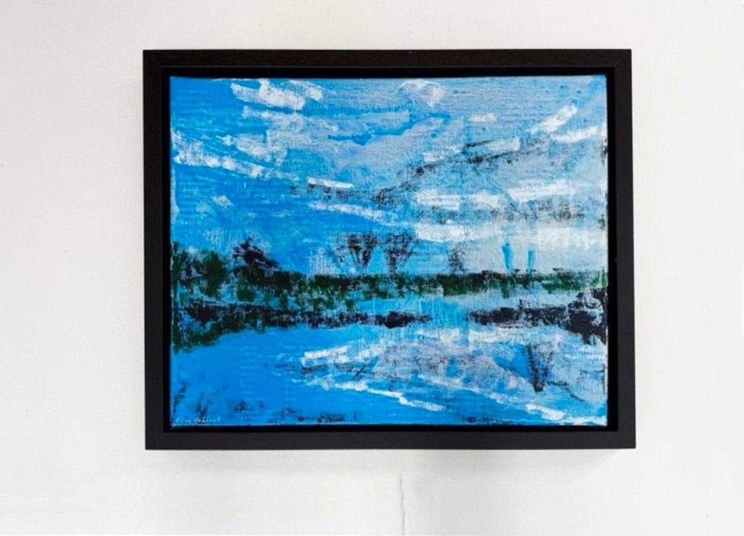 Elise Eekhout - Traces of Thought 02 - 45x55 cm, Antiek en Kunst, Ophalen of Verzenden