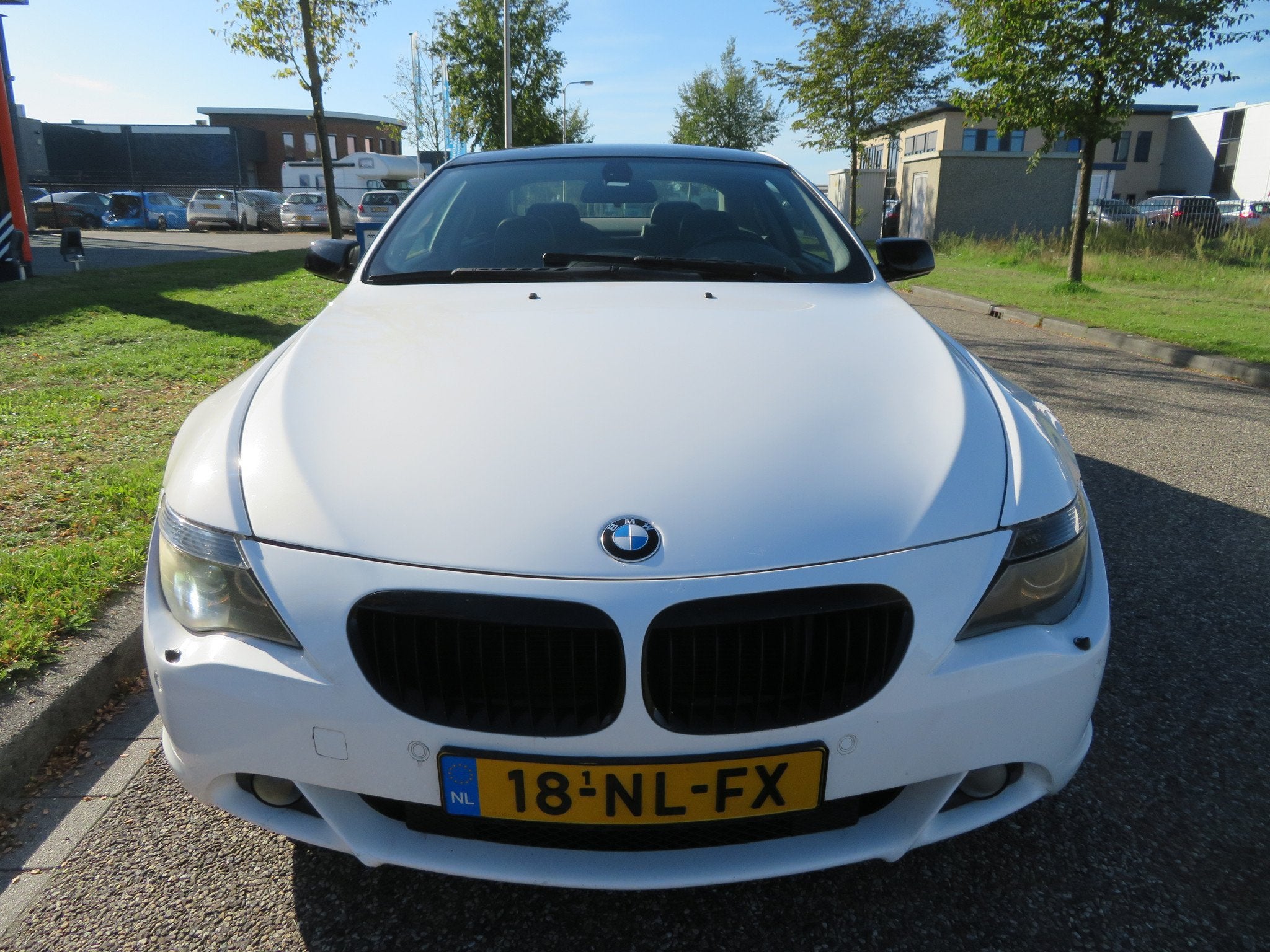 BMW 6 Serie 4.4 CI 645 COUPE AUT WHITE (bj 2003), Auto's, 0 cilinders, Gebruikt, Overige brandstoffen, Wit