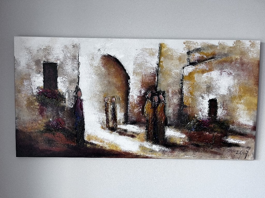 Schilderij Jochem de Graaf, Antiek en Kunst, Ophalen