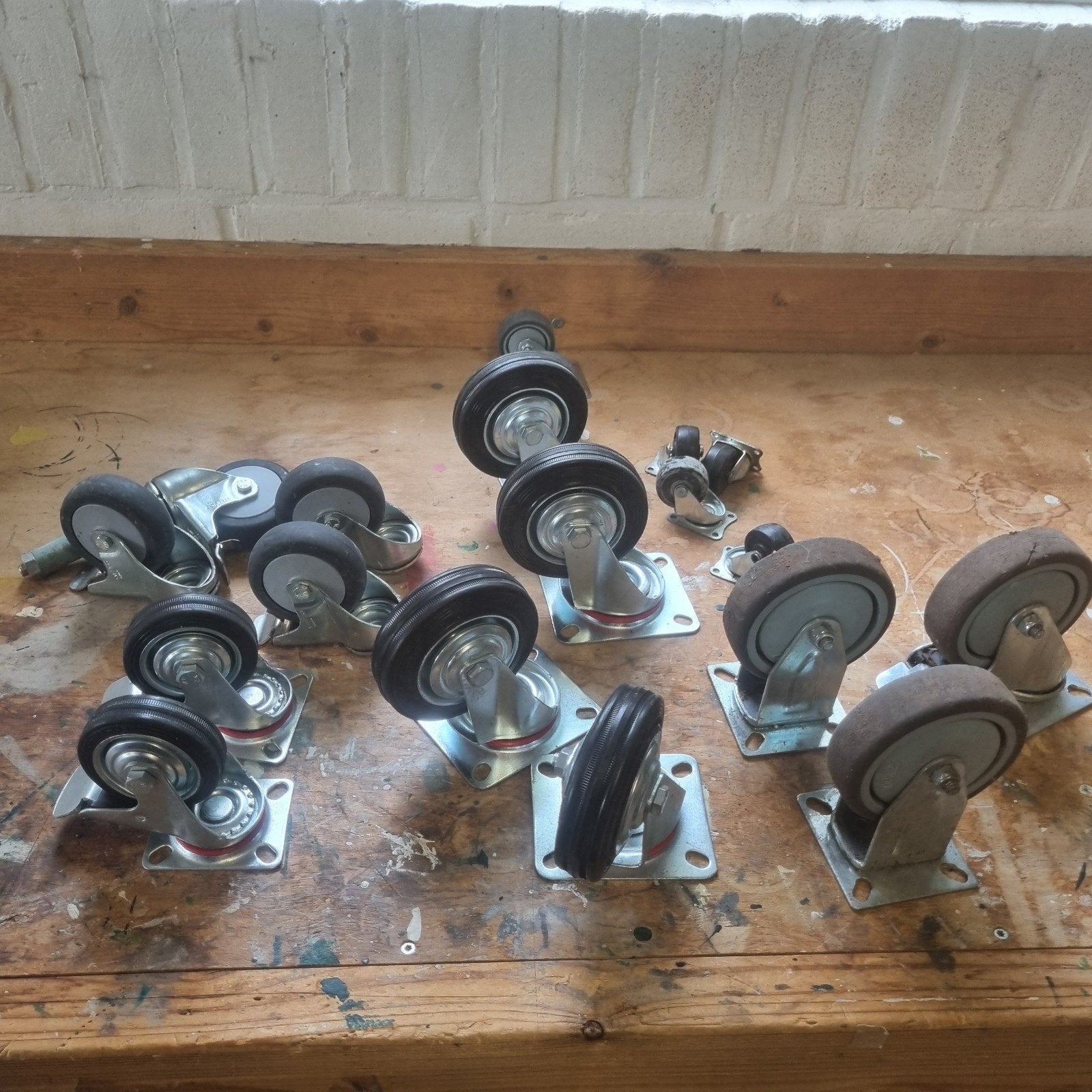 Wieltjes divers, Doe-het-zelf en Verbouw, Zwenkwielen, Ophalen of Verzenden