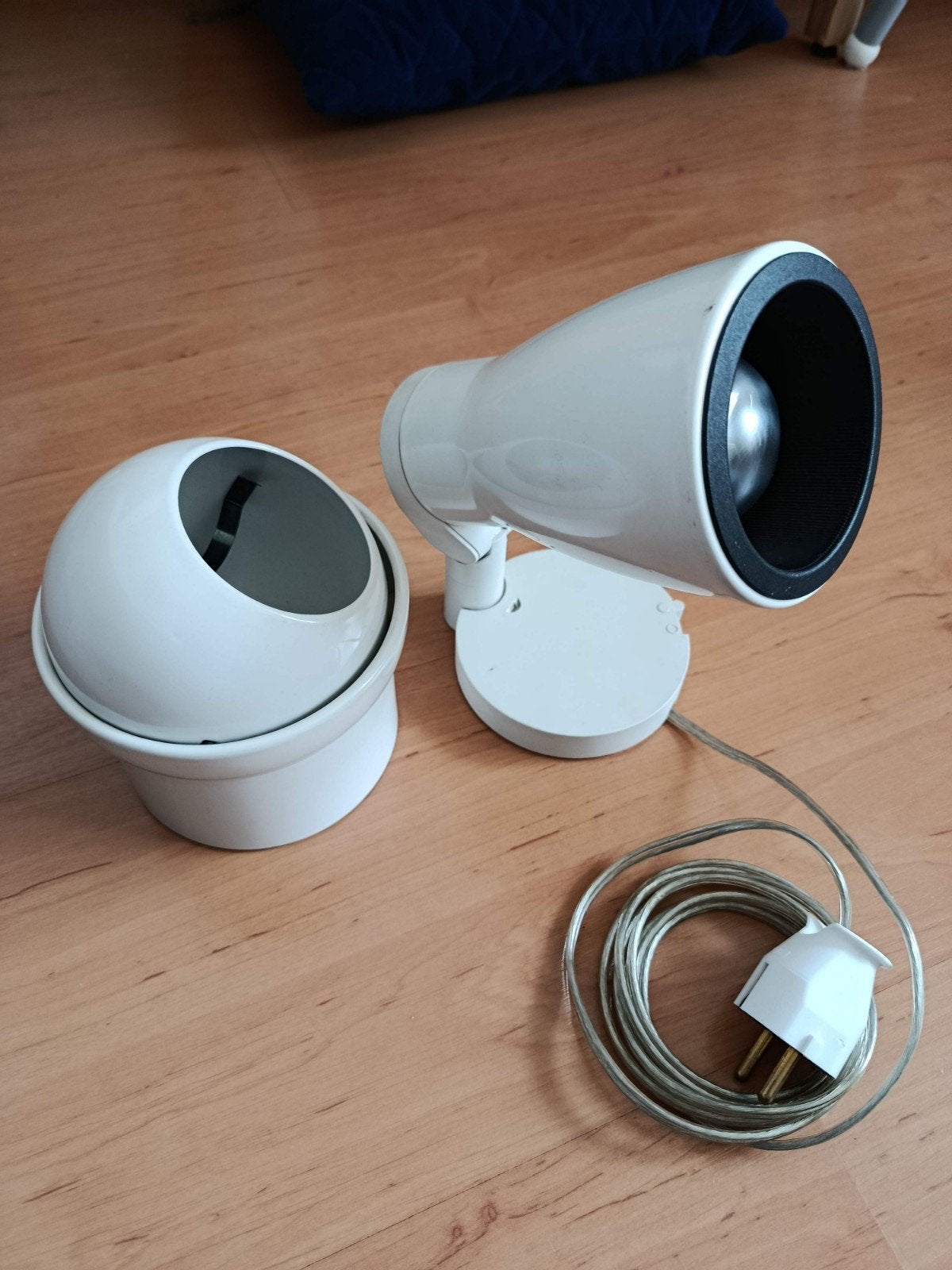 lumiance lampen 2x vintage jaren 70/80 bieden, Ophalen of Verzenden