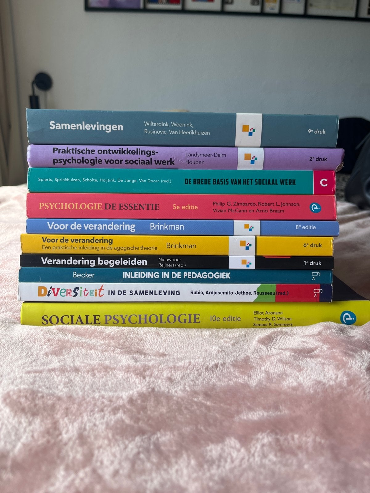 Boekenpakket Social Work HBO Fontys Leerjaar 1, Ophalen of Verzenden, Gamma, Gelezen, HBO