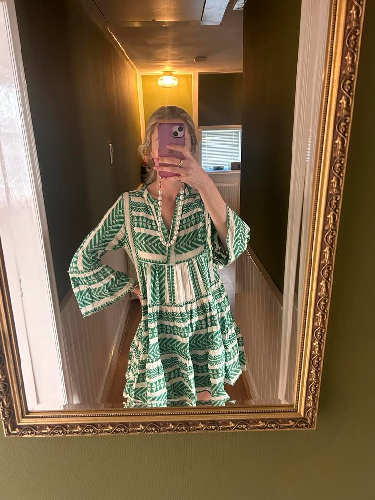 2 Devotion jurken - Zomerse Boho Stijl, Ophalen of Verzenden, Zo goed als nieuw, Wit, Boven de knie