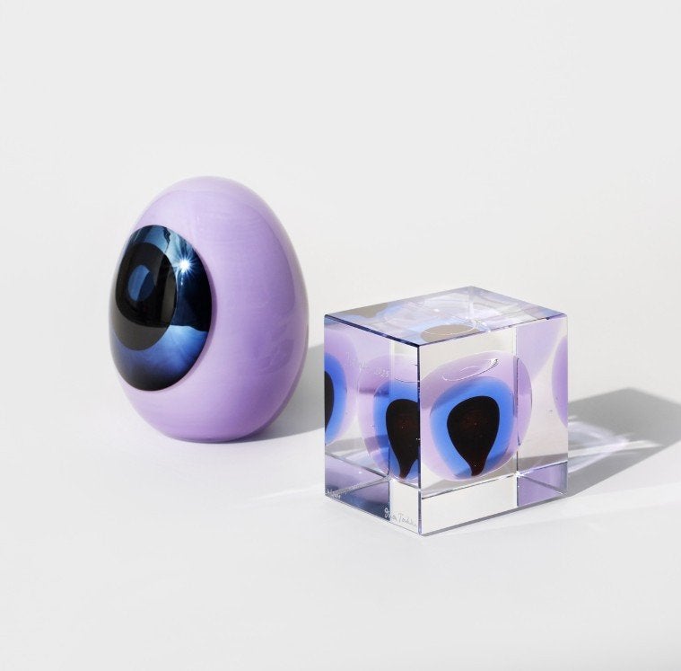 Iittala Birds by Toikka Oriol jaarei 2025 zachtlila <NIEUW>, Paars, Object, 13 cm, Genummerd