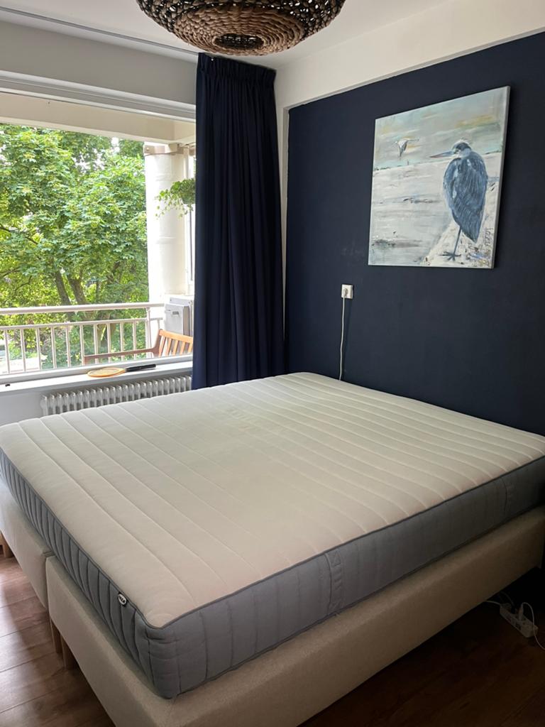 Stevig matras 180x200, Ophalen, Zo goed als nieuw, Eenpersoons, 90 cm