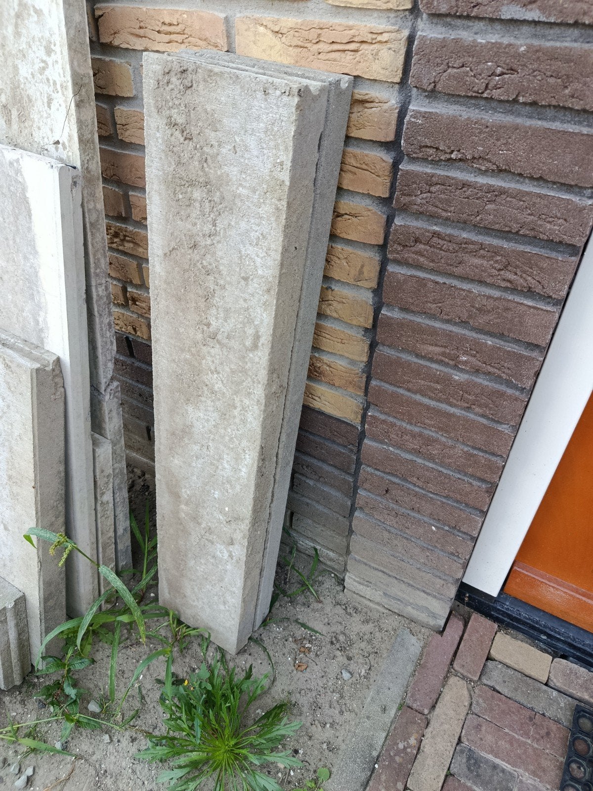 Gebruikte betonnen opsluitbanden, Tuin en Terras, Ophalen, Gebruikt, Overige typen, Minder dan 5 m²