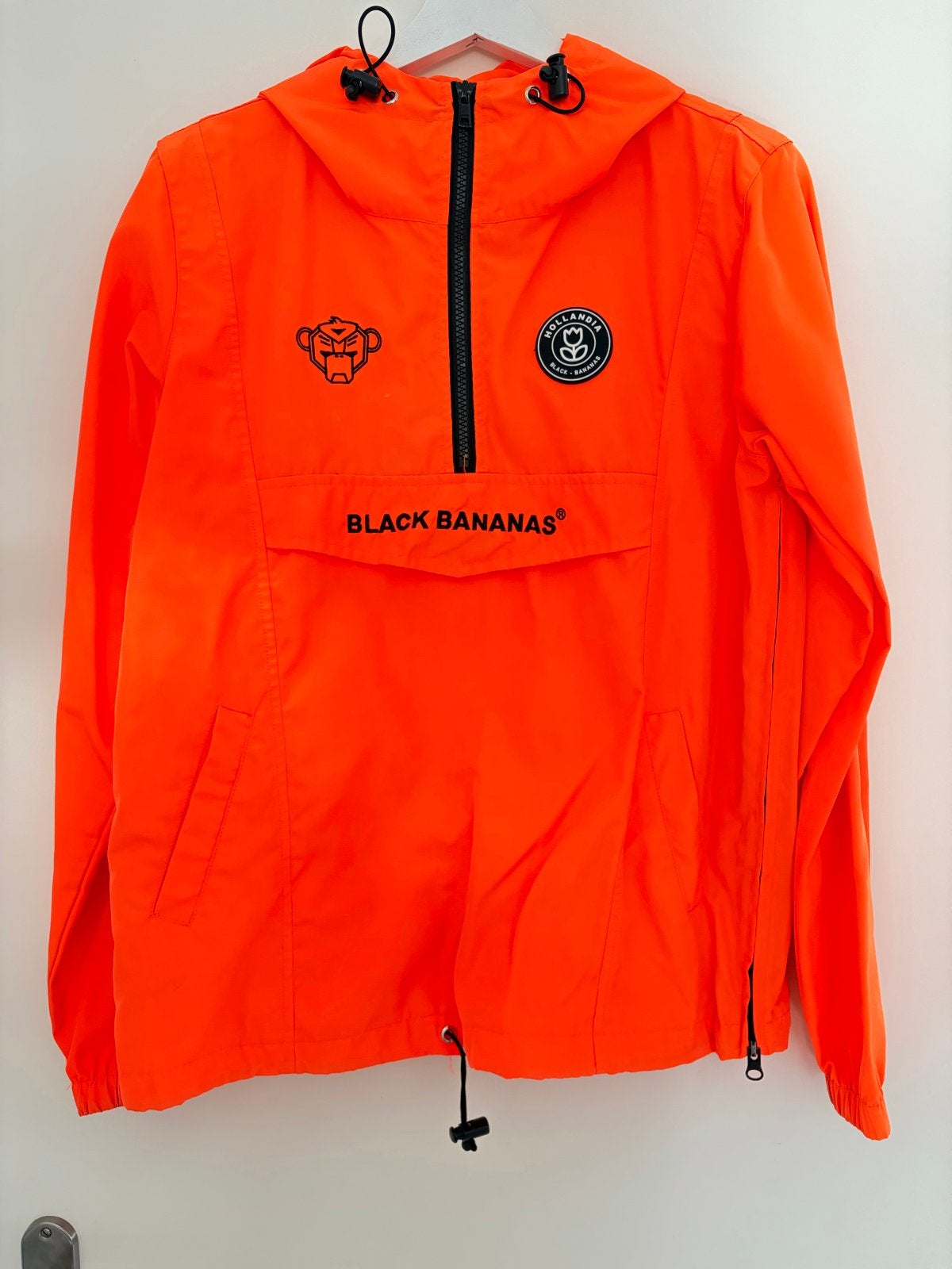 Black Bananas  Anorak Neon Oranje Maat 176, Ophalen of Verzenden, Zo goed als nieuw, Jongen, Jas