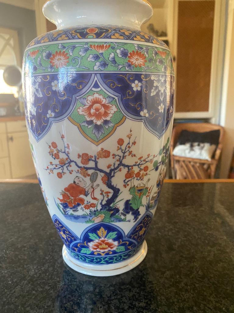Chinese vaas, Ophalen