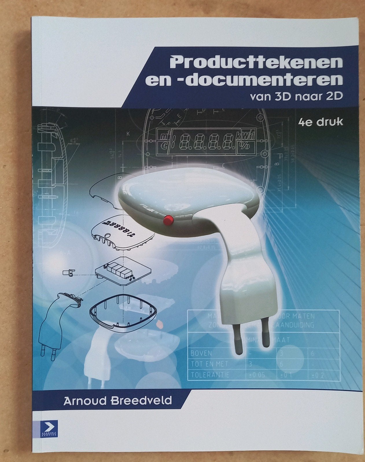 Producttekenen en -documenteren van 3D naar 2D, Ophalen of Verzenden, Zo goed als nieuw, Werktuigbouwkunde, Arnoud Breedveld