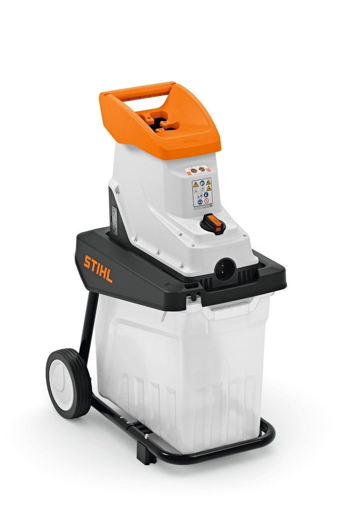 Electrische hakselaar versnipperaar shredder Stihl GHE 140 L, Tuin en Terras, Hakselaars, Zo goed als nieuw, Elektrisch, Met opvangbak