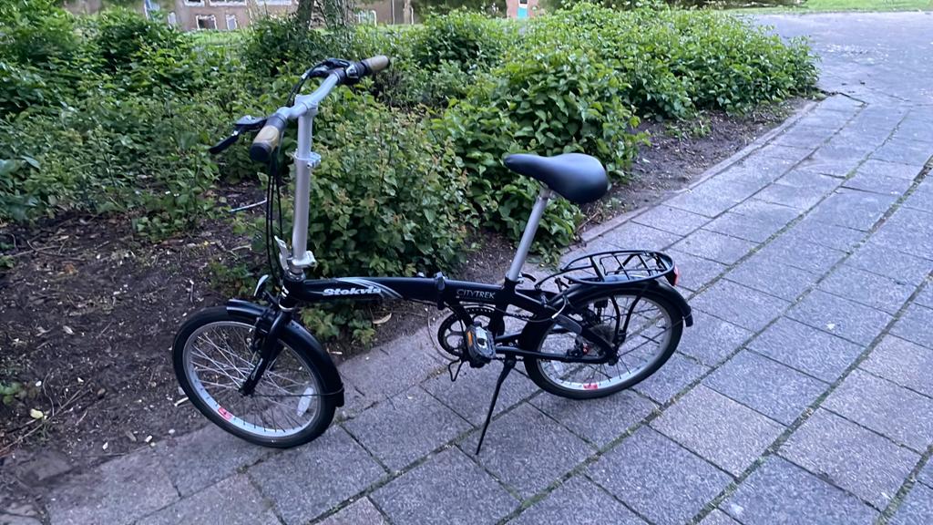 Vouwfiets Stokvis Citytrek met 7 versnellingen, Overige merken, 20 inch of meer, Gebruikt, Versnellingen