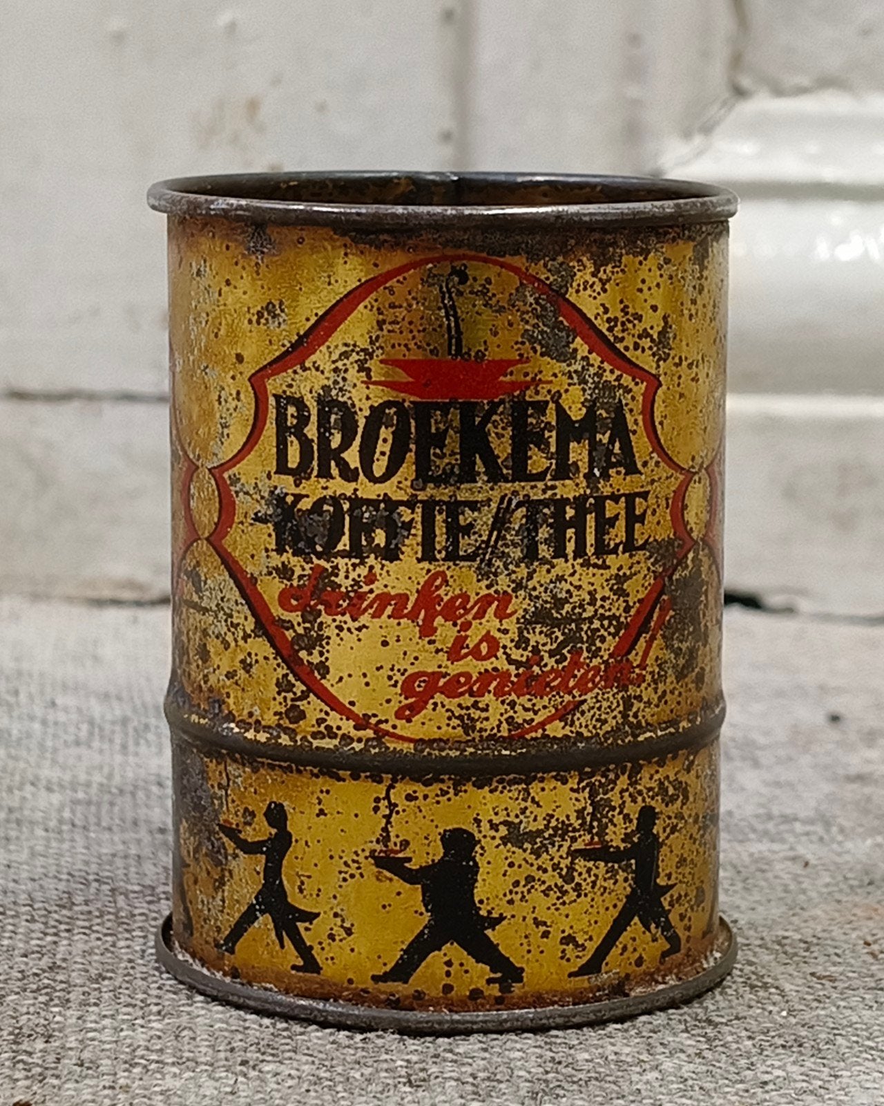 Oud Broekema koffieloodje, Ophalen of Verzenden, Gebruikt, Koffie