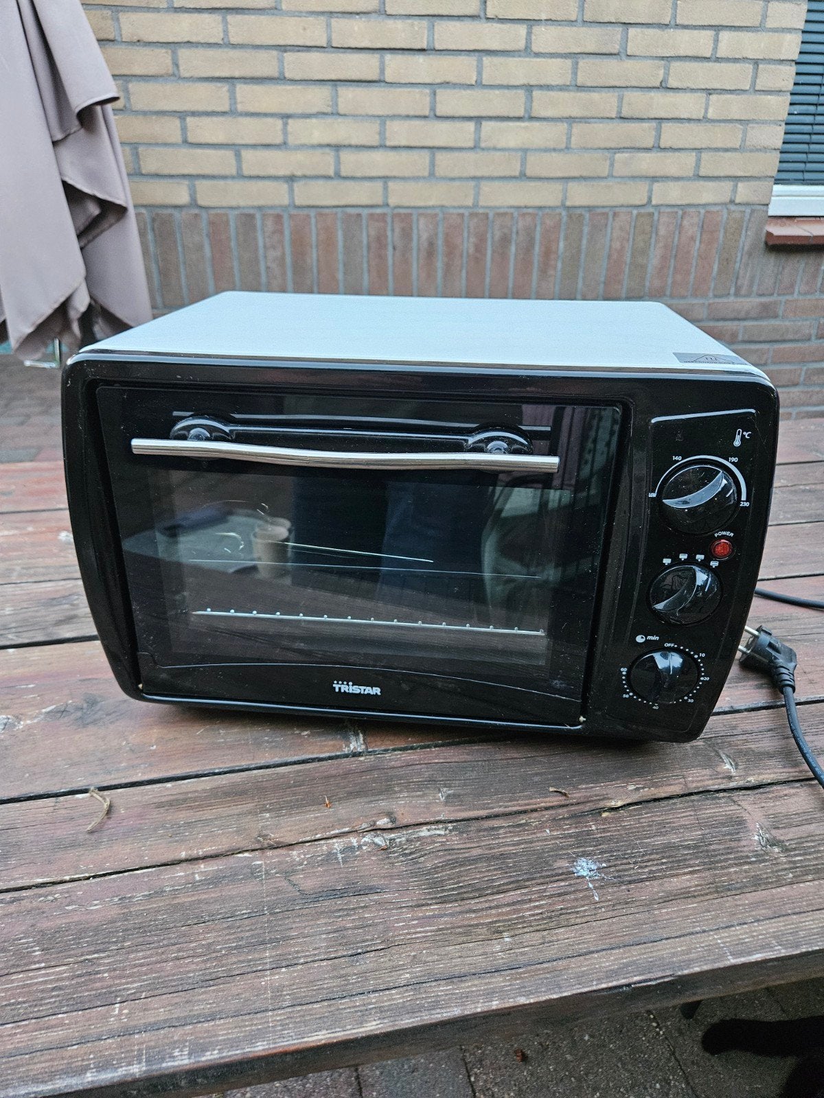 Compacte camping oven  Tristar, Ophalen, Zo goed als nieuw