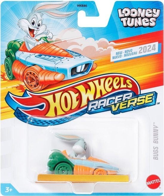 Hotwheels: Racer Verse Diecast: Bugs Bunny, ., Nieuw, Ophalen of Verzenden, .