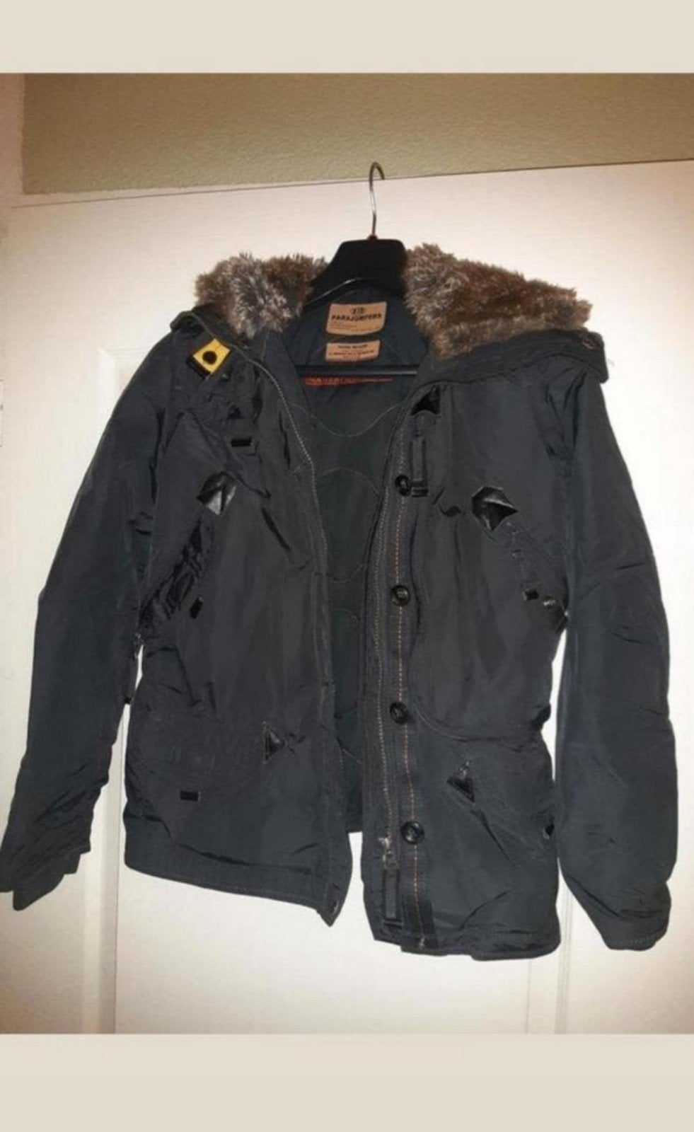 Parajumpers parka jas zwart - Maat XS, Zwart, Zo goed als nieuw, Maat 34 (XS) of kleiner, Parajumpers