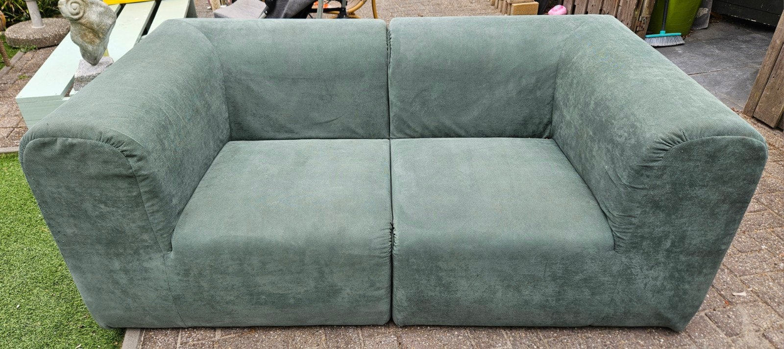 Moderne 2-zitsbank Ikea - hele goede staat, Ophalen, Zo goed als nieuw, Stof, Modern