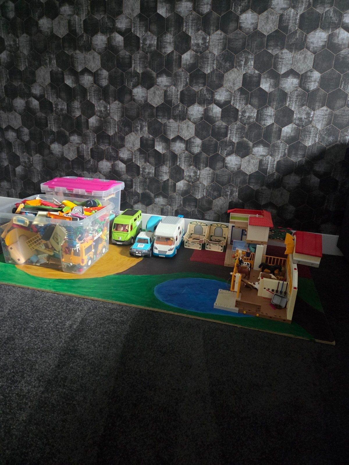 playmobil paarden, Ophalen, Gebruikt