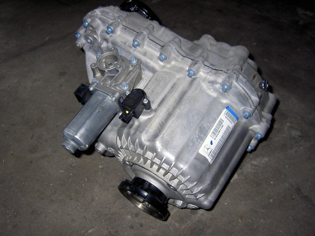 Tussenbak Mercedes ML GL W164 met offroad pakket verdeelbak