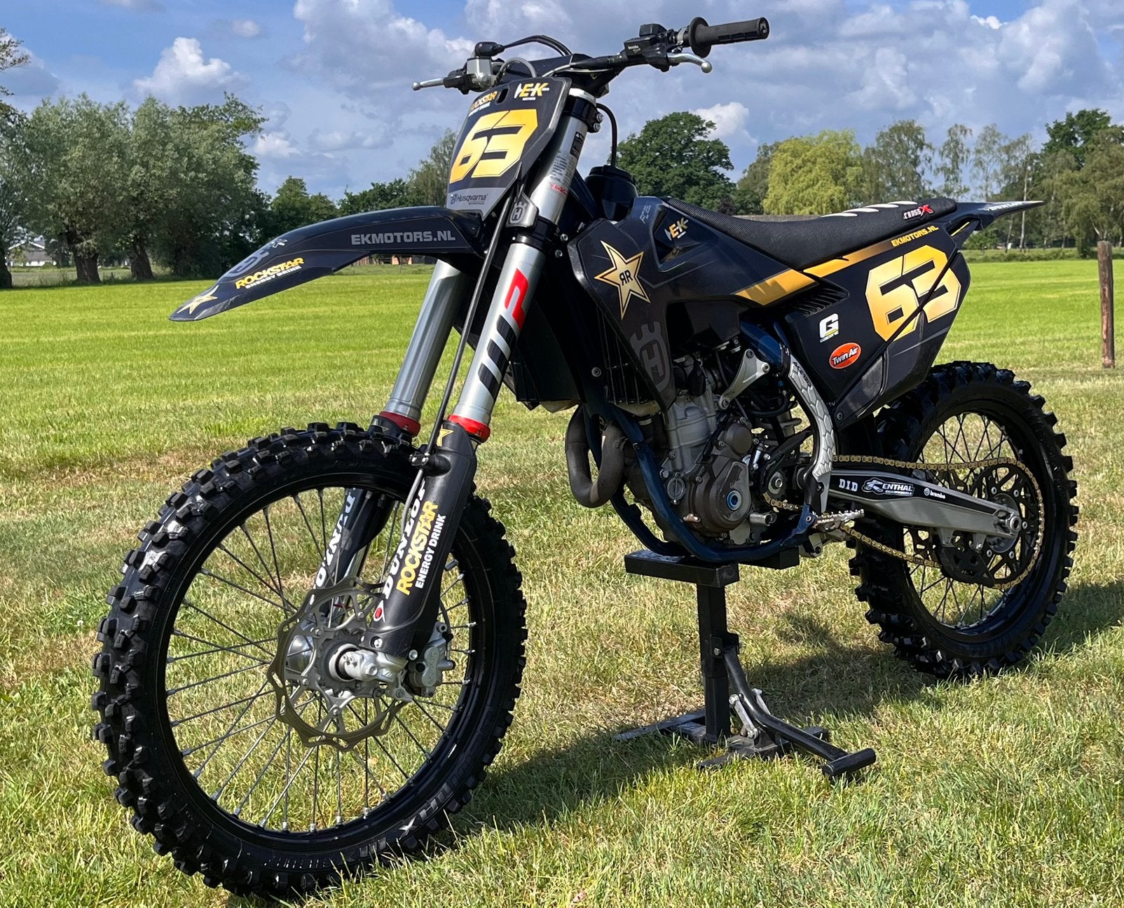 Husqvarna fc350 crossmotor, Ophalen, Zo goed als nieuw, Overige merken