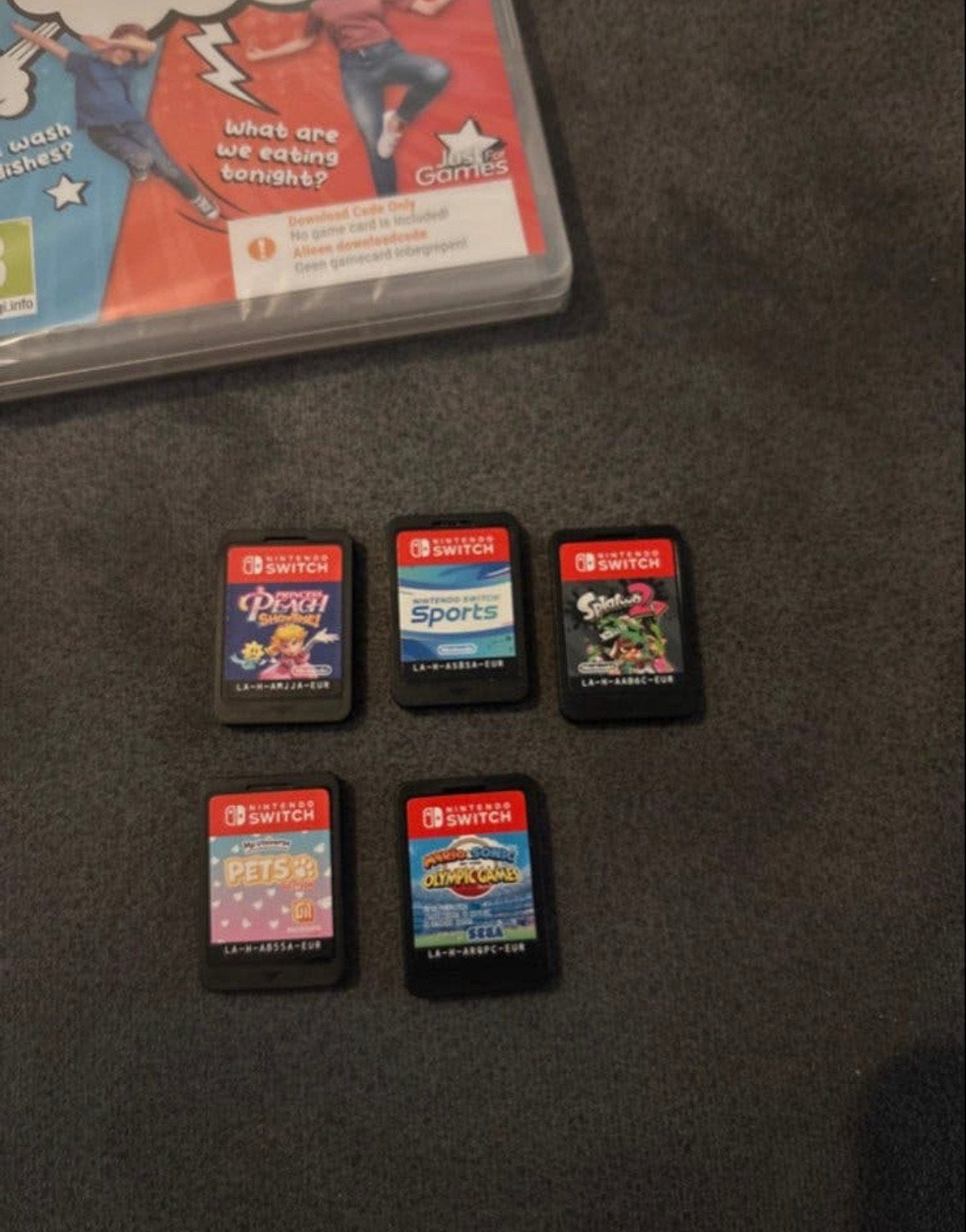 Nintendo Switch Games: Princess Peach, Sports, Mario & Sonic, Ophalen, Overige genres, Eén computer, Zo goed als nieuw