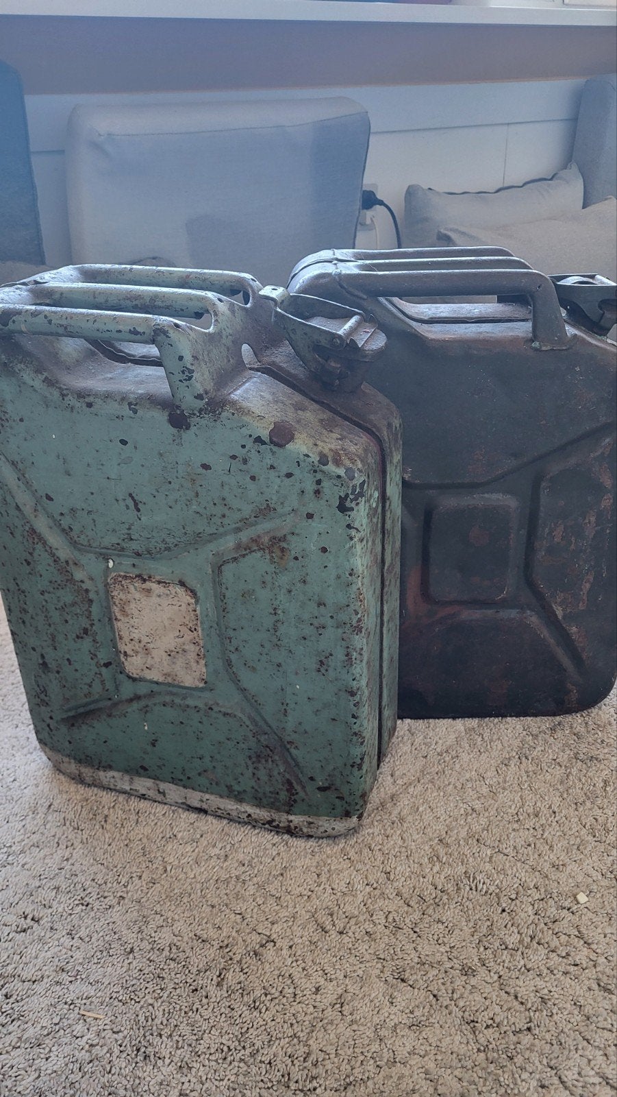 Vintage Jerrycan - Decoratief item, Ophalen