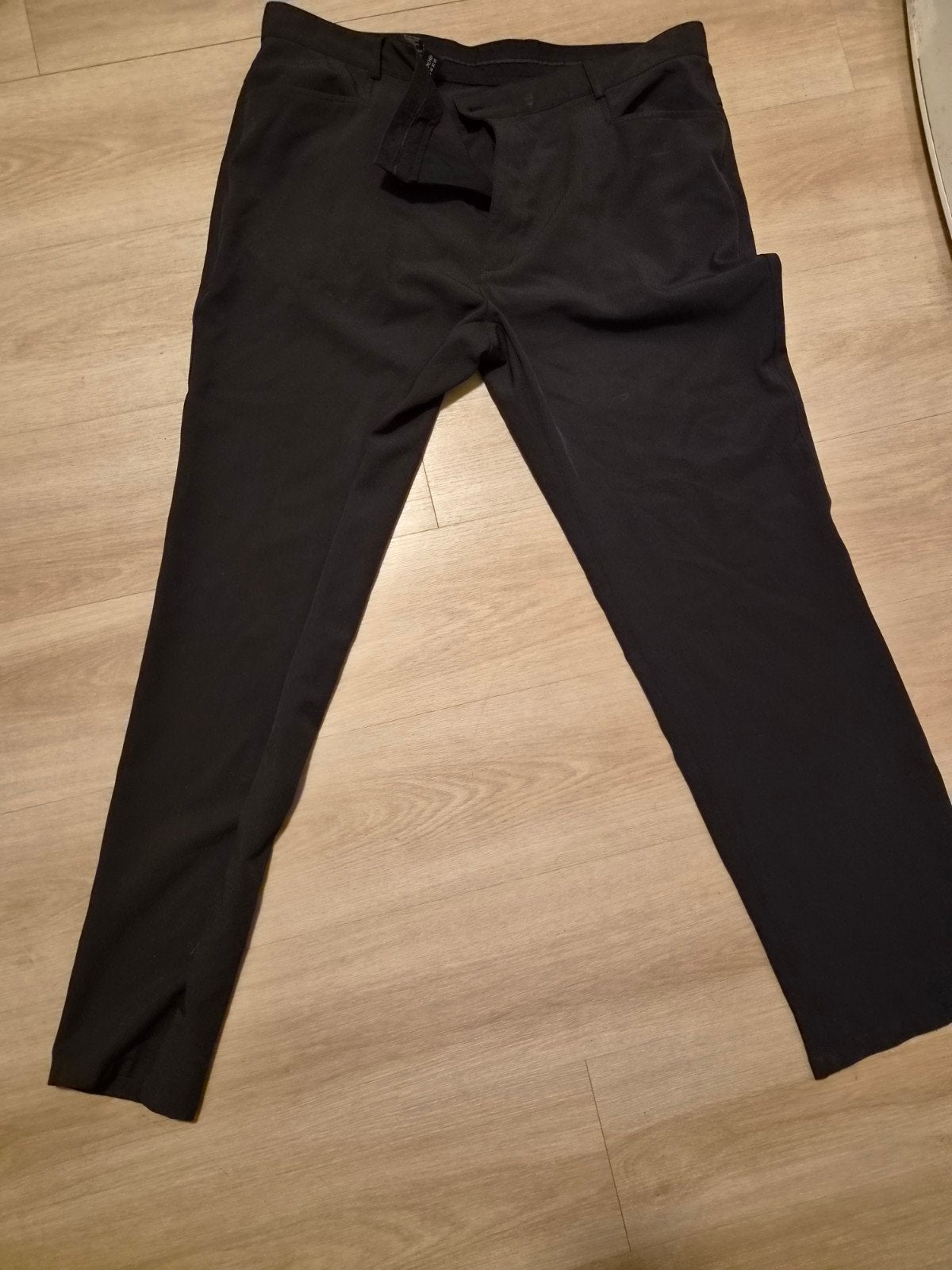 Nette zwarte herenbroek Angelo litrico- Maat 58, Kleding | Heren, Angelo Litrico, Zwart, Maat 56/58 (XL), Ophalen of Verzenden