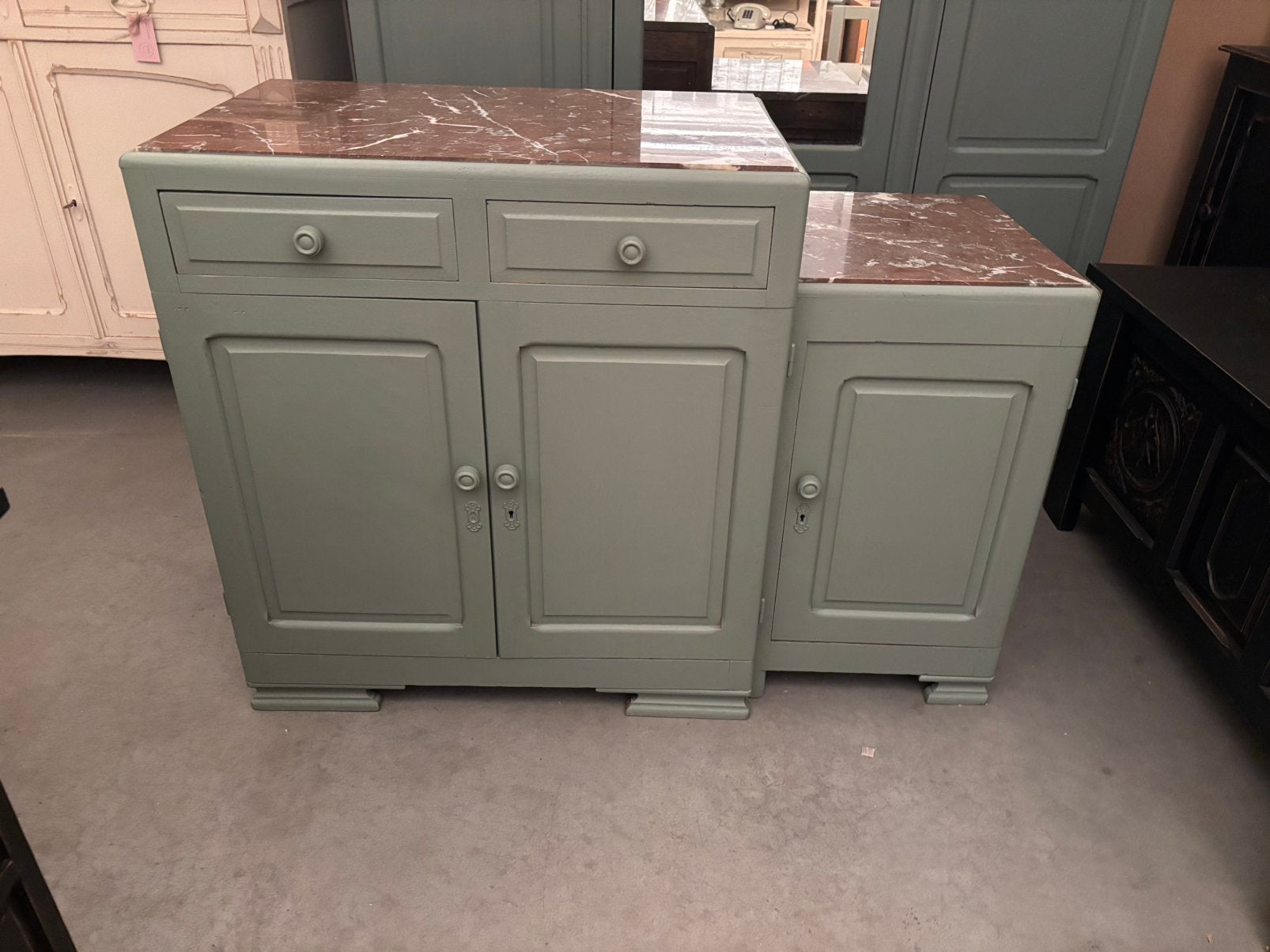 Vintage brocante commode / kast, Ophalen, Studio Larilo, Studiolarilo@gmail.com, Zo goed als nieuw