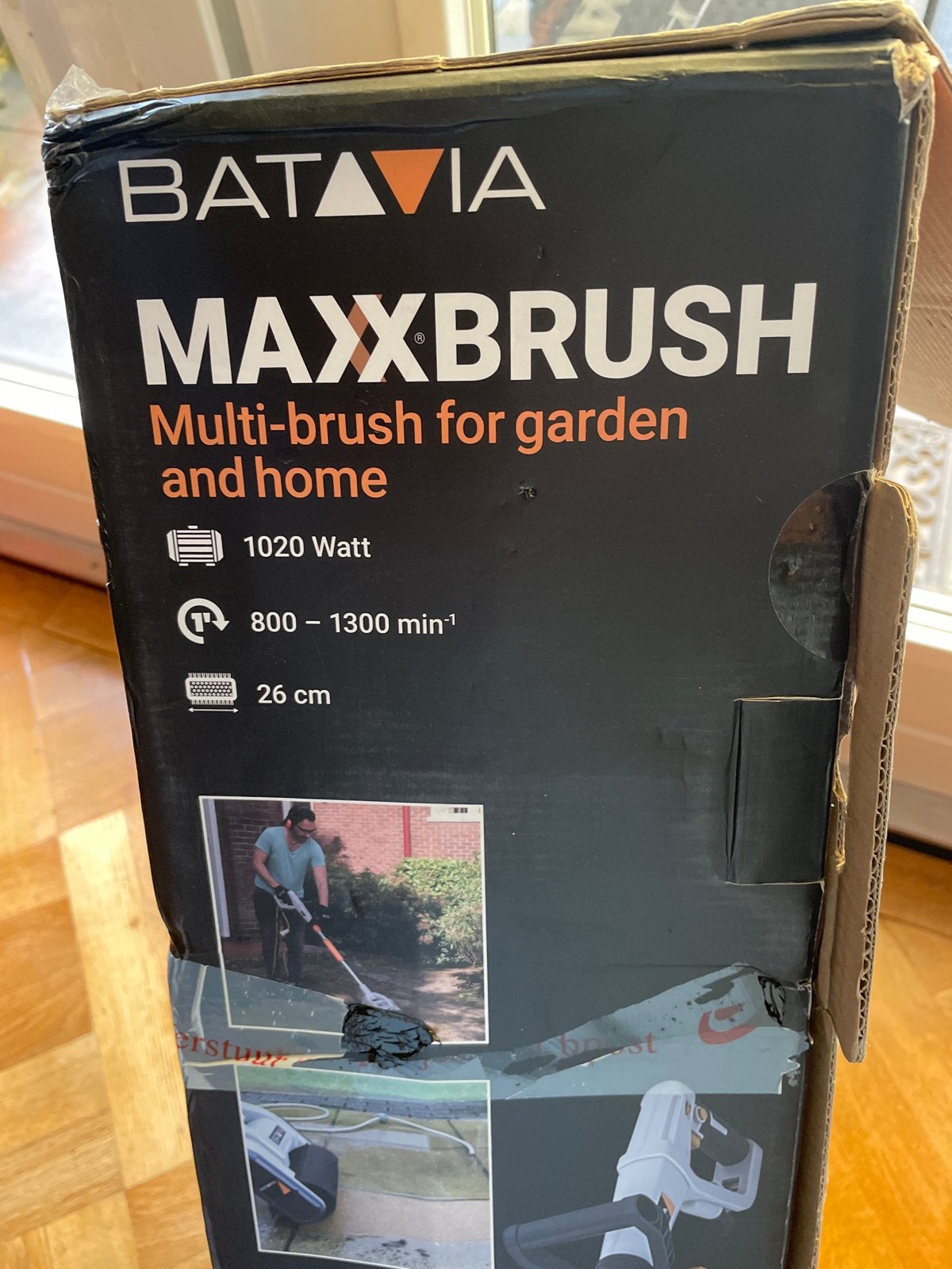 Batavia Maxxbrush Multi-borstel voor tuin en huis, 1020W, Tuin en Terras, Hand-tuingereedschap, Ophalen, Zo goed als nieuw, Overige soorten
