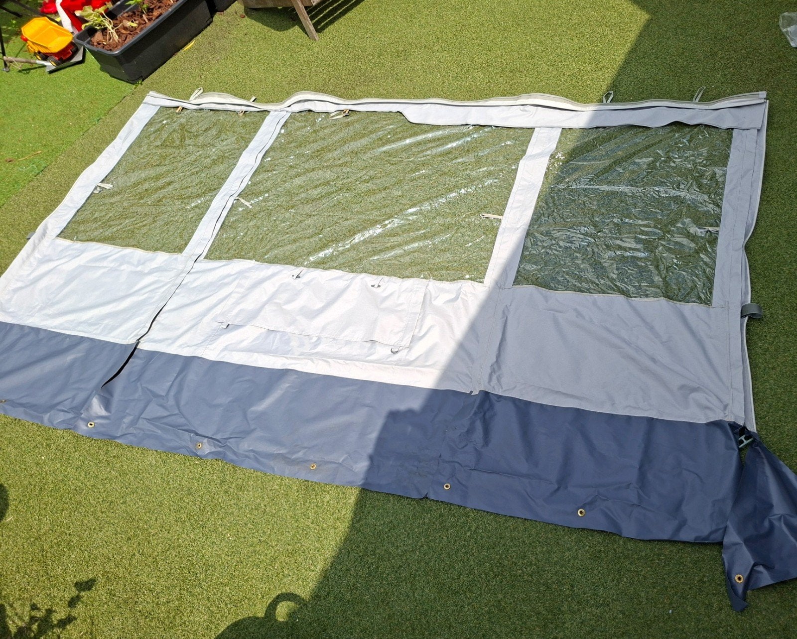 Thule Safari Style M 350 voortent Omnistor, Ophalen of Verzenden