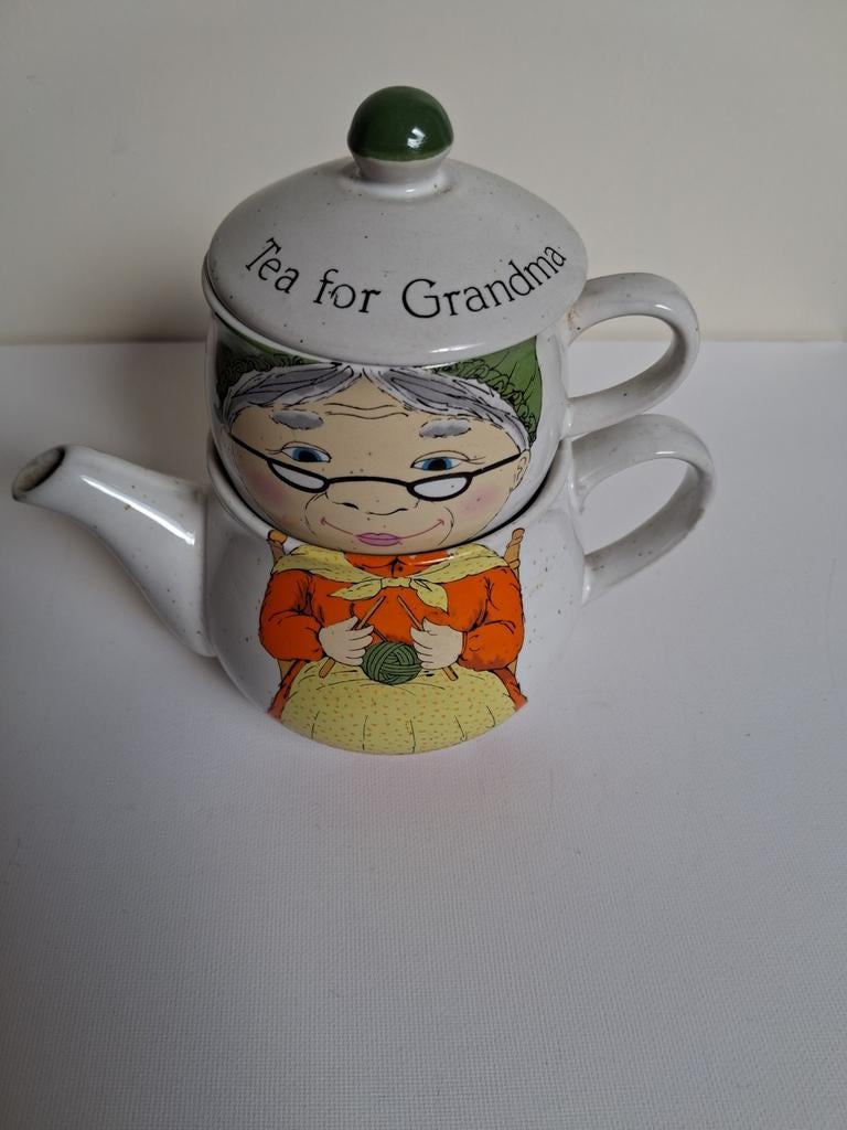 Theepotje speciaal voor oma, Ophalen of Verzenden