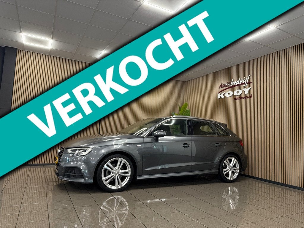 Audi A3 Sportback 1.4 TFSI CoD Sport S Line Edition * 1e Eig, Auto's, Audi, Gebruikt, Euro 6, 4 cilinders, 150 pk